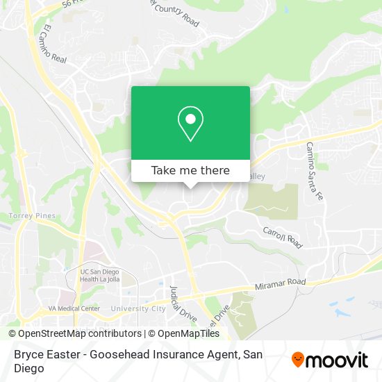 Bryce Easter - Goosehead Insurance Agent map