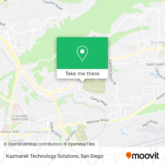 Kazmarek Technology Solutions map