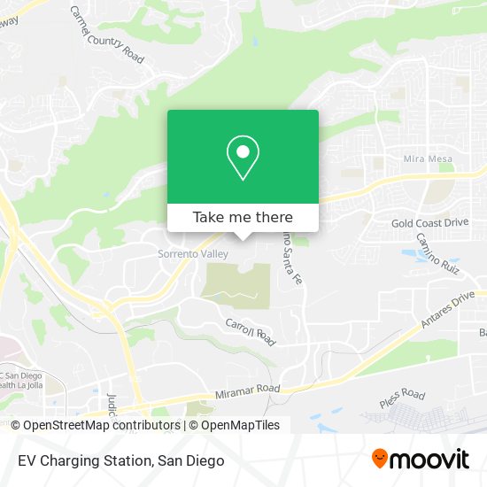 Mapa de EV Charging Station