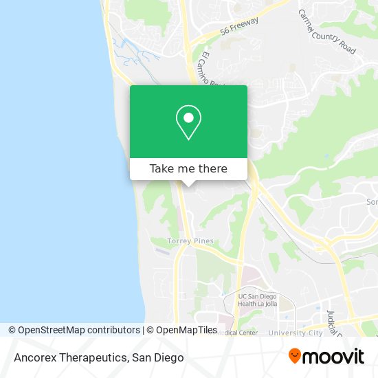 Mapa de Ancorex Therapeutics