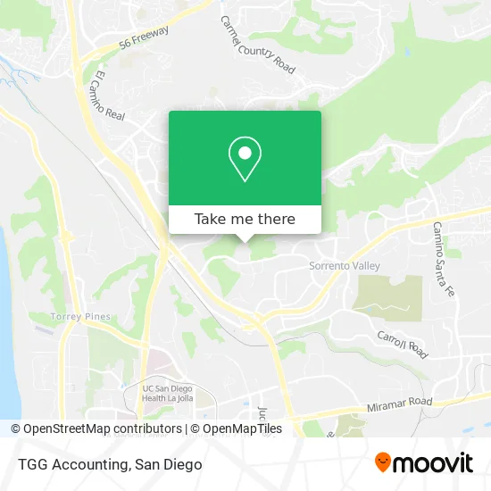 Mapa de TGG Accounting