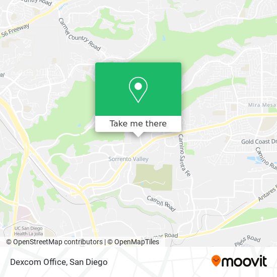 Dexcom Office map