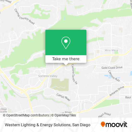 Mapa de Western Lighting & Energy Solutions
