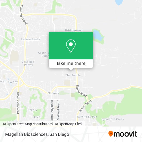 Mapa de Magellan Biosciences