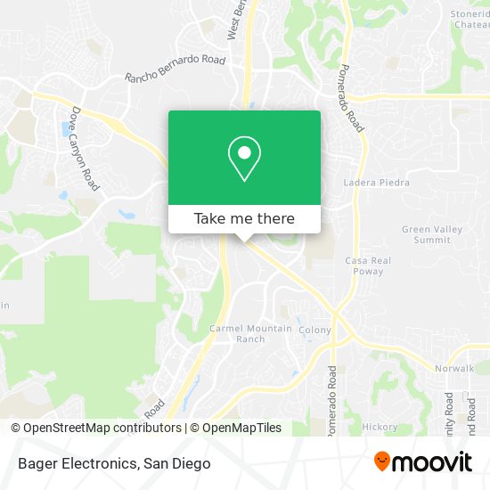 Bager Electronics map