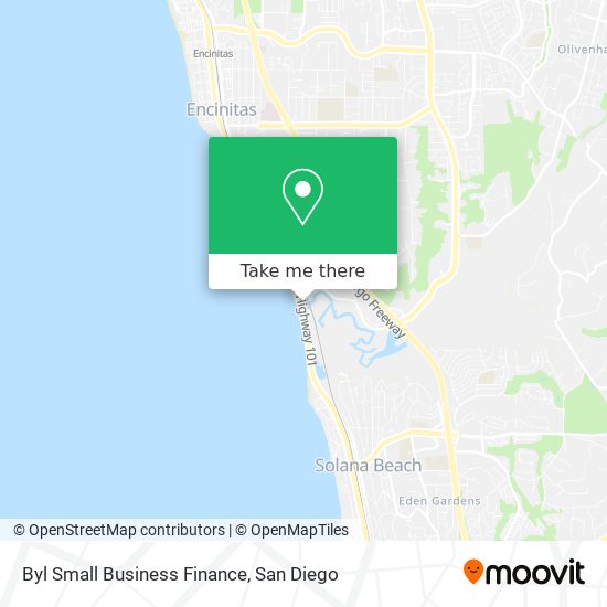 Byl Small Business Finance map