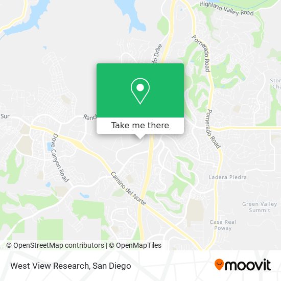 West View Research map