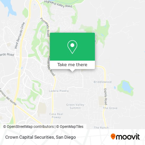 Crown Capital Securities map