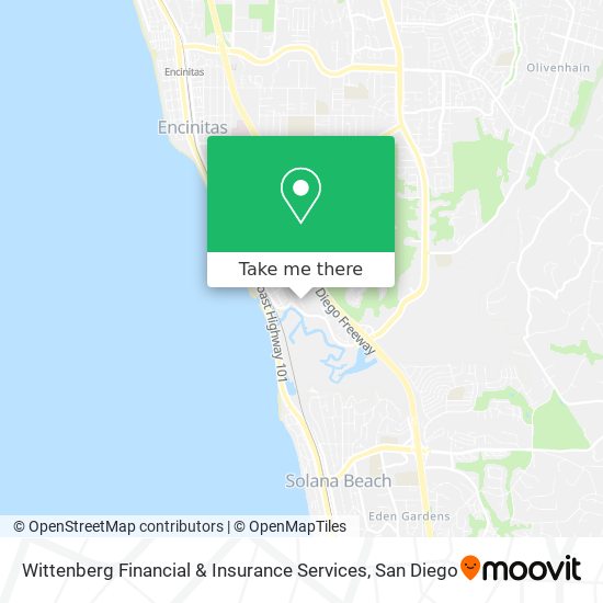 Mapa de Wittenberg Financial & Insurance Services