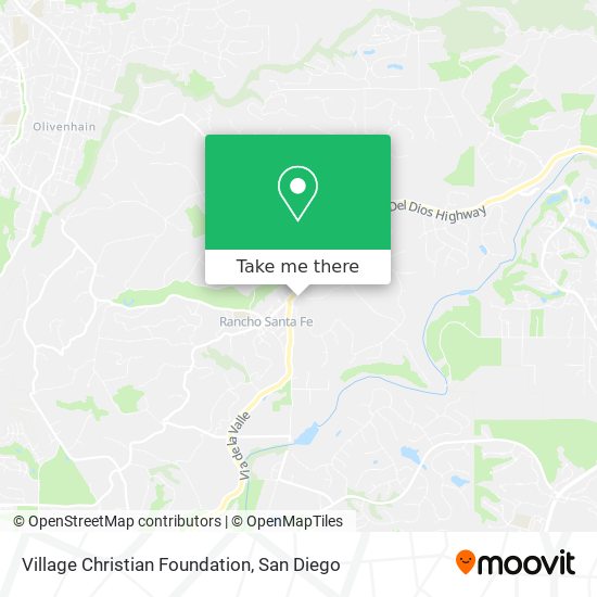 Village Christian Foundation map