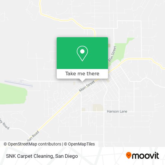 SNK Carpet Cleaning map