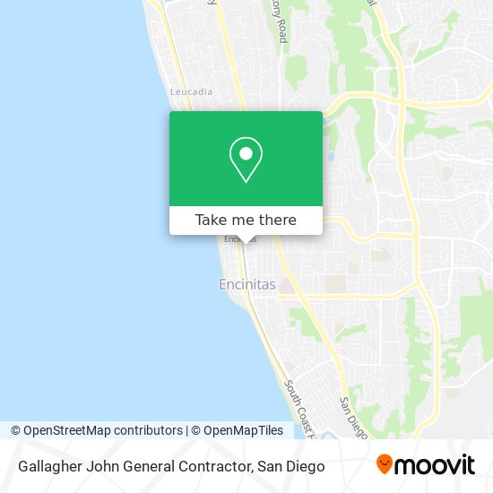 Mapa de Gallagher John General Contractor