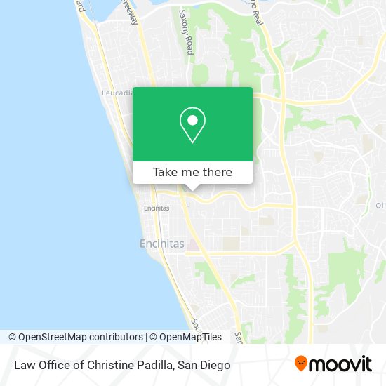 Mapa de Law Office of Christine Padilla