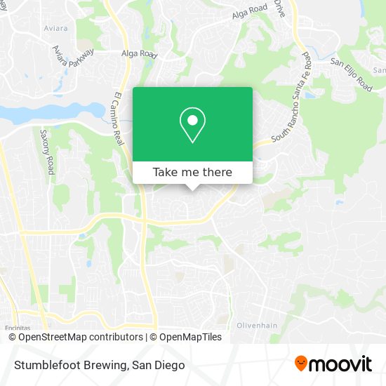 Stumblefoot Brewing map
