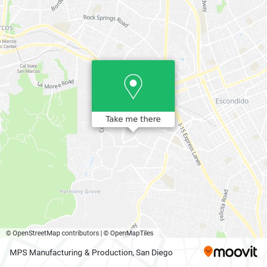 MPS Manufacturing & Production map