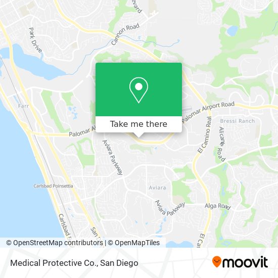 Medical Protective Co. map