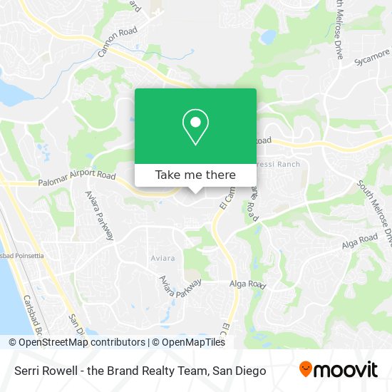 Serri Rowell - the Brand Realty Team map