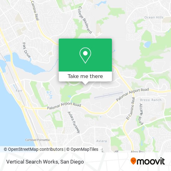 Vertical Search Works map