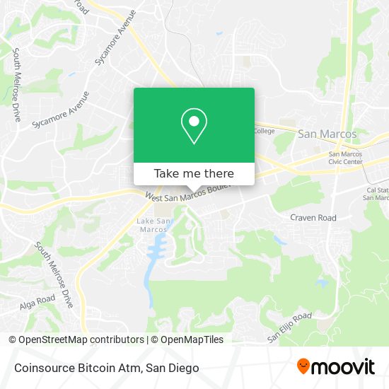 Mapa de Coinsource Bitcoin Atm