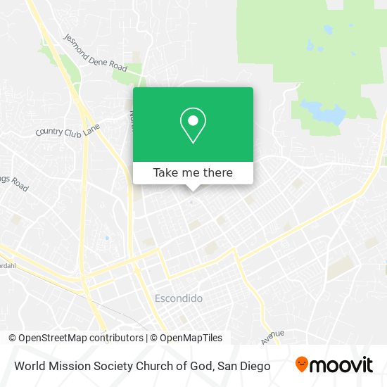 Mapa de World Mission Society Church of God