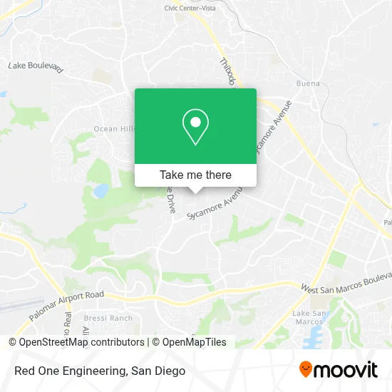 Red One Engineering map