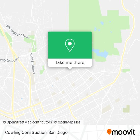 Cowling Construction map