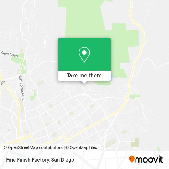 Mapa de Fine Finish Factory