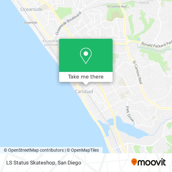 LS Status Skateshop map