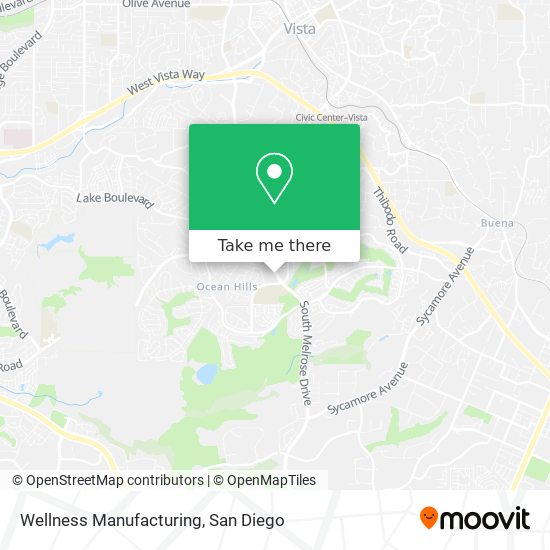 Wellness Manufacturing map