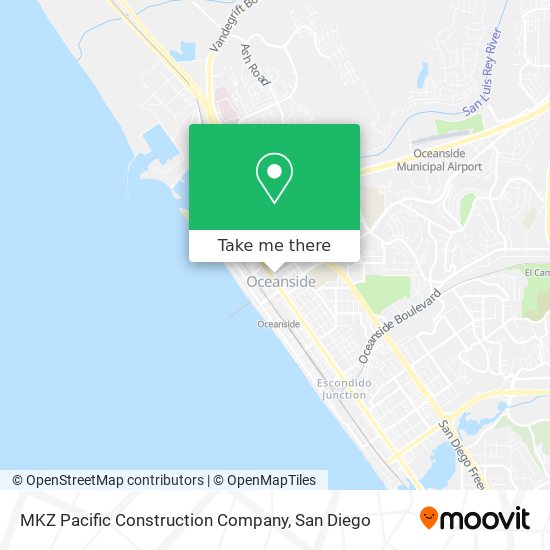 Mapa de MKZ Pacific Construction Company