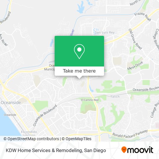 Mapa de KDW Home Services & Remodeling