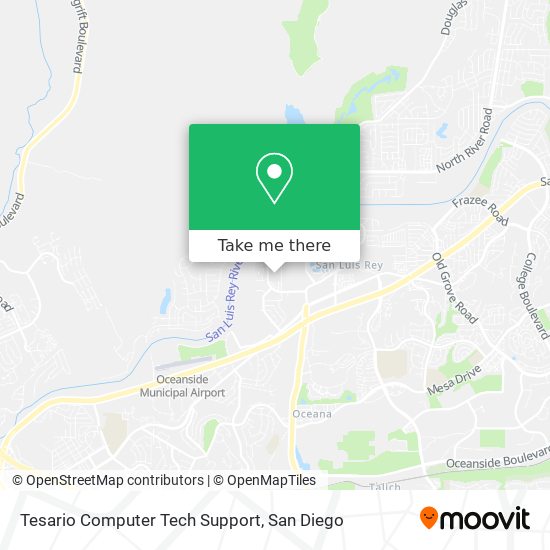 Mapa de Tesario Computer Tech Support