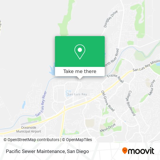 Pacific Sewer Maintenance map