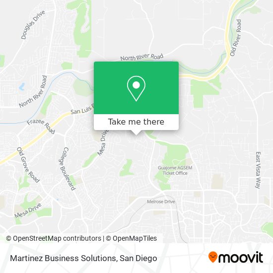 Mapa de Martinez Business Solutions