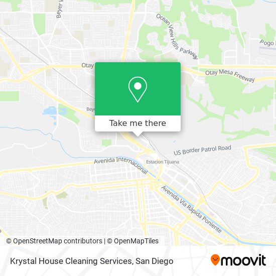 Mapa de Krystal House Cleaning Services