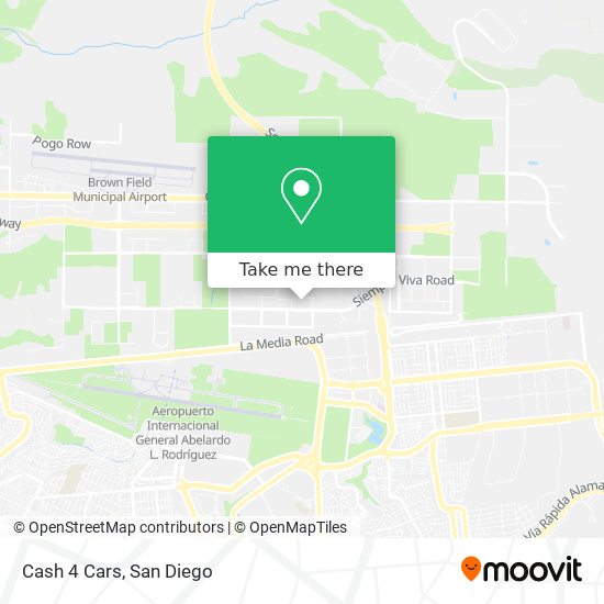 Cash 4 Cars map