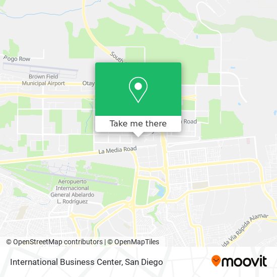 International Business Center map