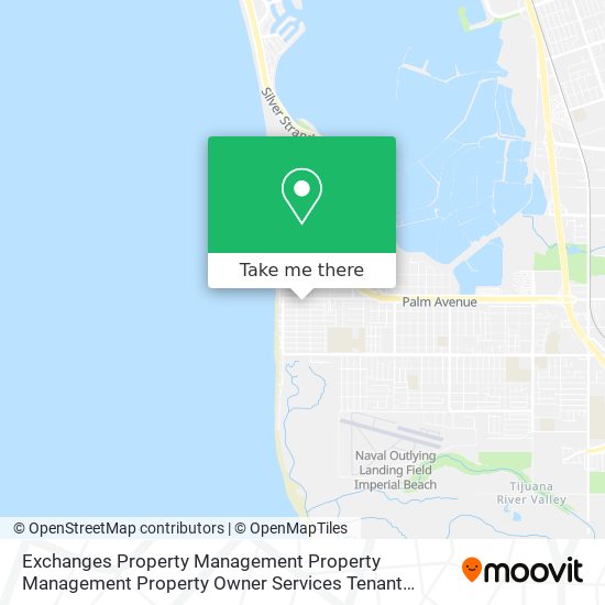 Mapa de Exchanges Property Management Property Management Property Owner Services Tenant Services