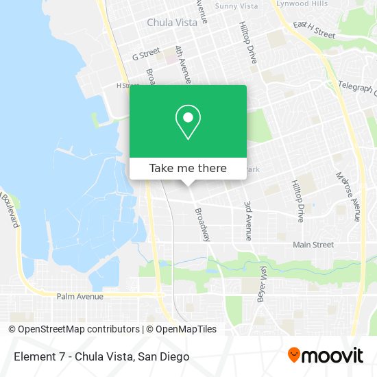 Element 7 - Chula Vista map