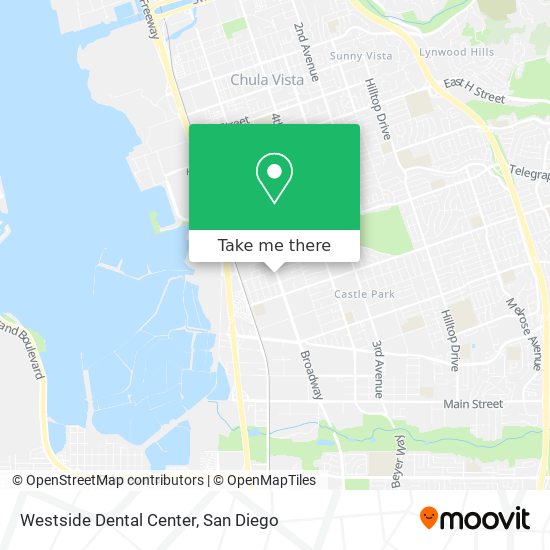 Mapa de Westside Dental Center