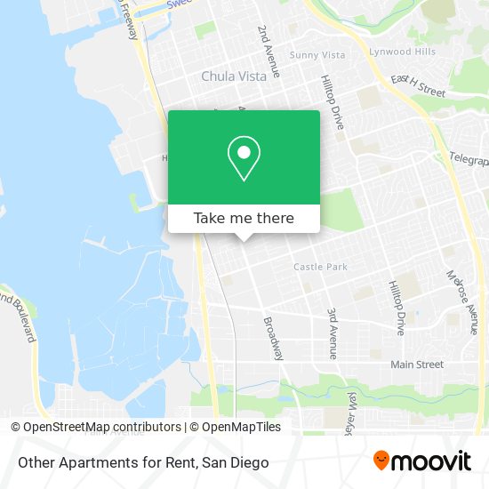 Other Apartments for Rent map