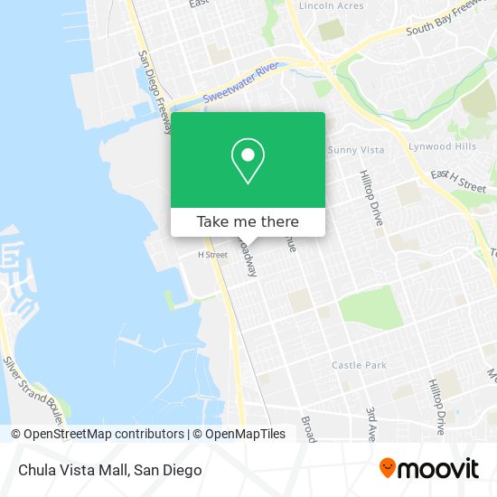 Chula Vista Mall map