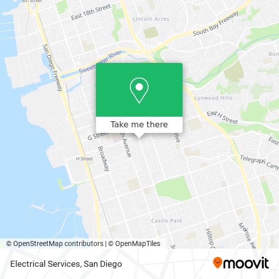 Mapa de Electrical Services