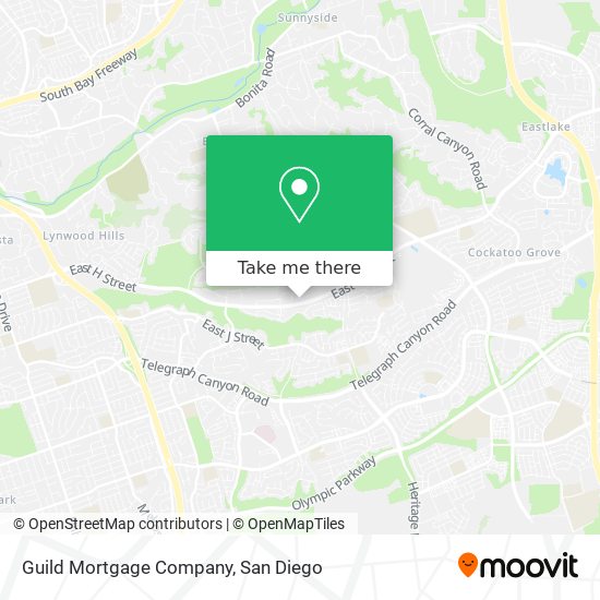 Mapa de Guild Mortgage Company