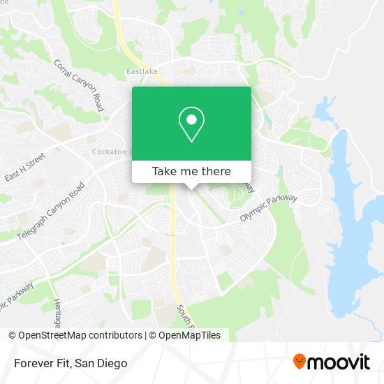 Forever Fit map