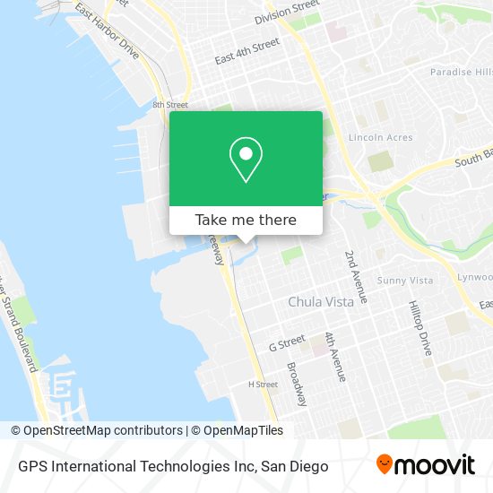 GPS International Technologies Inc map