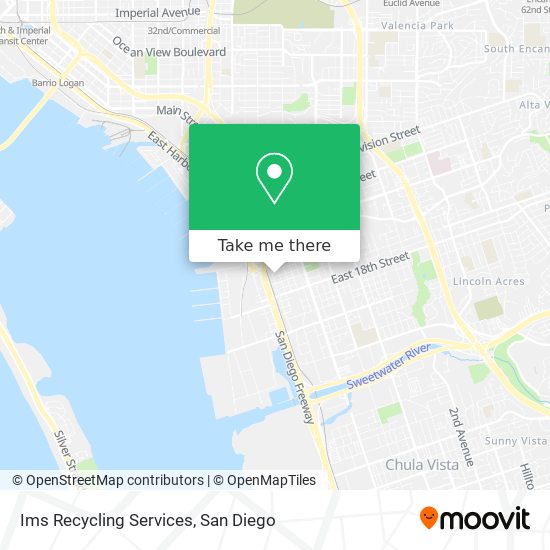 Mapa de Ims Recycling Services