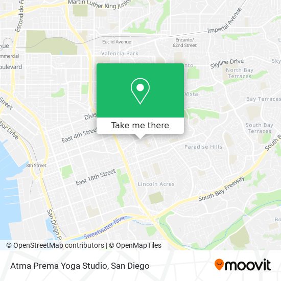Atma Prema Yoga Studio map