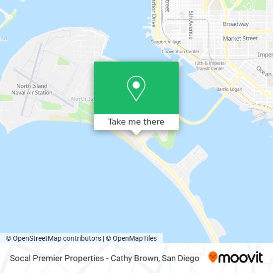 Socal Premier Properties - Cathy Brown map