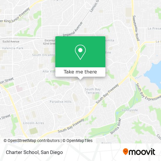 Mapa de Charter School